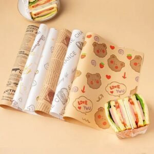 Custom Burger Paper